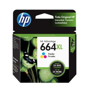 Cartucho Original HP 664XL (F6V30AL) – COLOR
