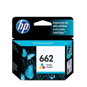 Cartucho Original HP 662 (CZ104AL) – Tri-color
