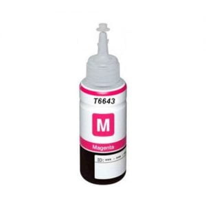 Tinta Genérica Epson L200, Rojo Magenta – (T6643)