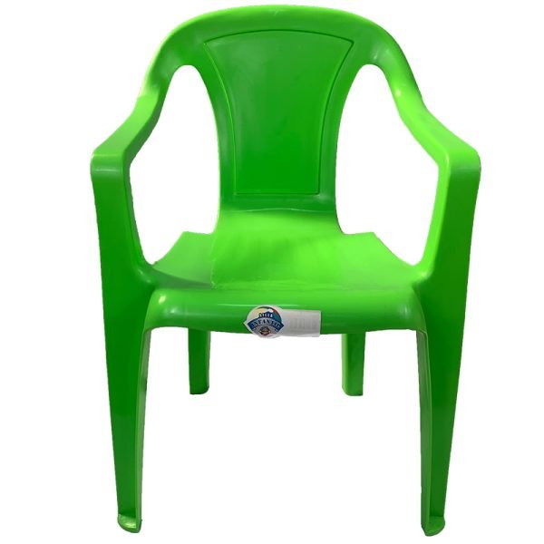 silla-plastica-infantil-verde