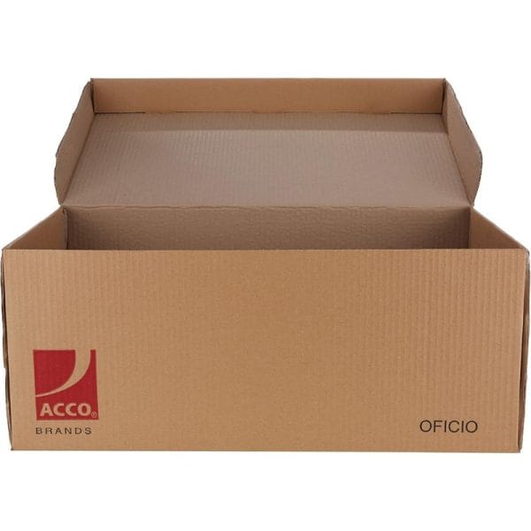 Caja de Cartón Grande Tamaño Legal para Archivos Muertos, Kraft - 26.7 Pulgadas