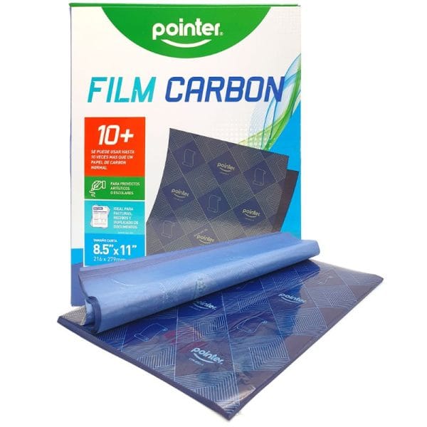 Papel-Carbón 8.5 x 11-Azul - Pointer