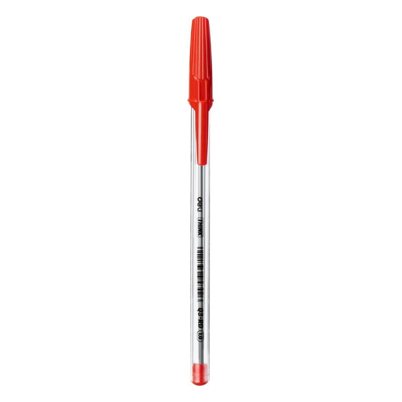 boligrafo-deli-think-q3-ball-point-pen-1-0-mm-rojo-12-unidades