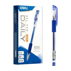 boligrafo-de-gel-deli-daily-0-5-mm-azul-12-pcs
