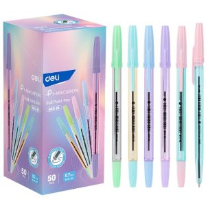 Bolígrafo Deli P1-Classic Macaron 0.7 mm