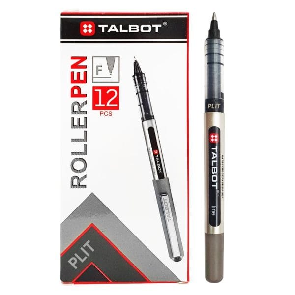 boligrafo-felpa-fina-talbot-rollerball-pen-negro-12-lapiceros