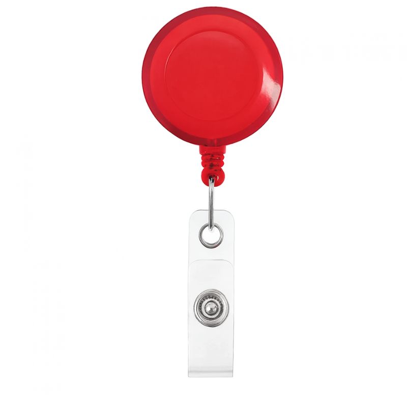 Cordón Retráctil Tipo YOYO Rojo - Imagen 3