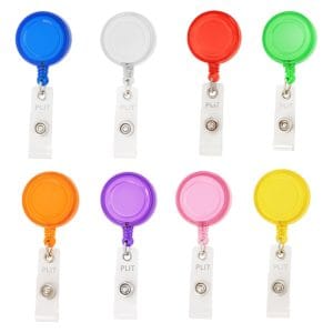 Cordón Retráctil Tipo YOYO translucido cony