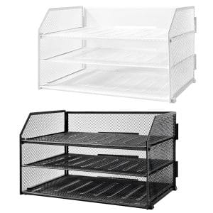 Bandeja de Escritorio Metálica 3 Niveles varios colores rd